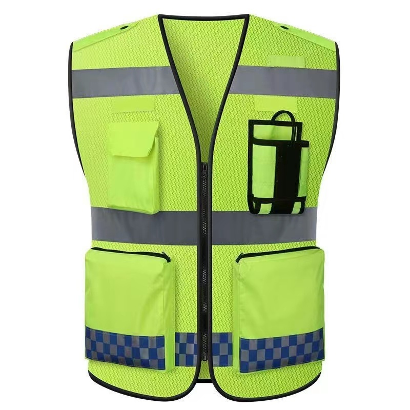 Wholesale Cheap price Hi-viz Security Jacket Safety Reflective Vest