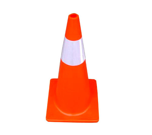 70 72 75 CM standard reflective plastic PVC traffic safety pyramid cone