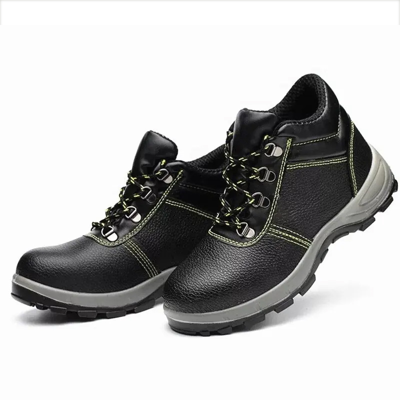 Industrial Safety boots shoes Steel Toe PU Safety Shoes Work Boots  For Men