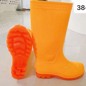 Bright clear Yellow Sole Rain Boots Real Exquisite High Elasticity Rain Boots Men's Professional Rain Shoes