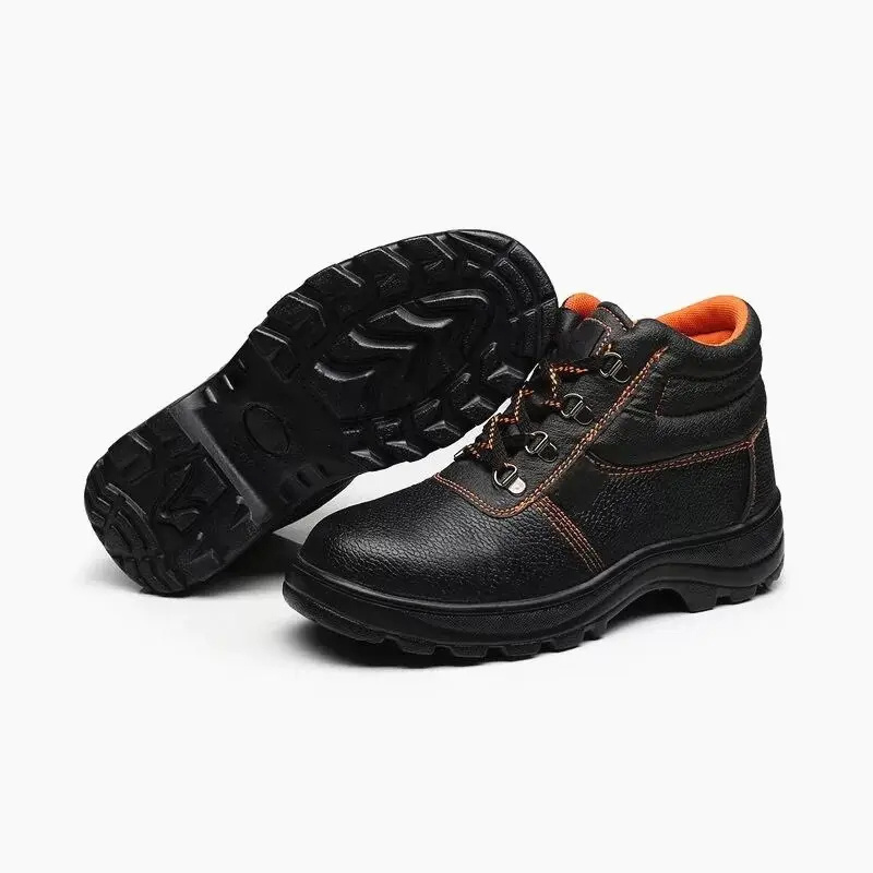 Industrial Safety boots shoes Steel Toe PU Safety Shoes Work Boots  For Men