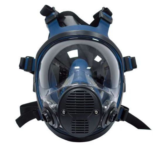 Chemical Gas Masks Anti-Gas Full Face Civilian Gas Mask Front-Fitting Reusable Respirator