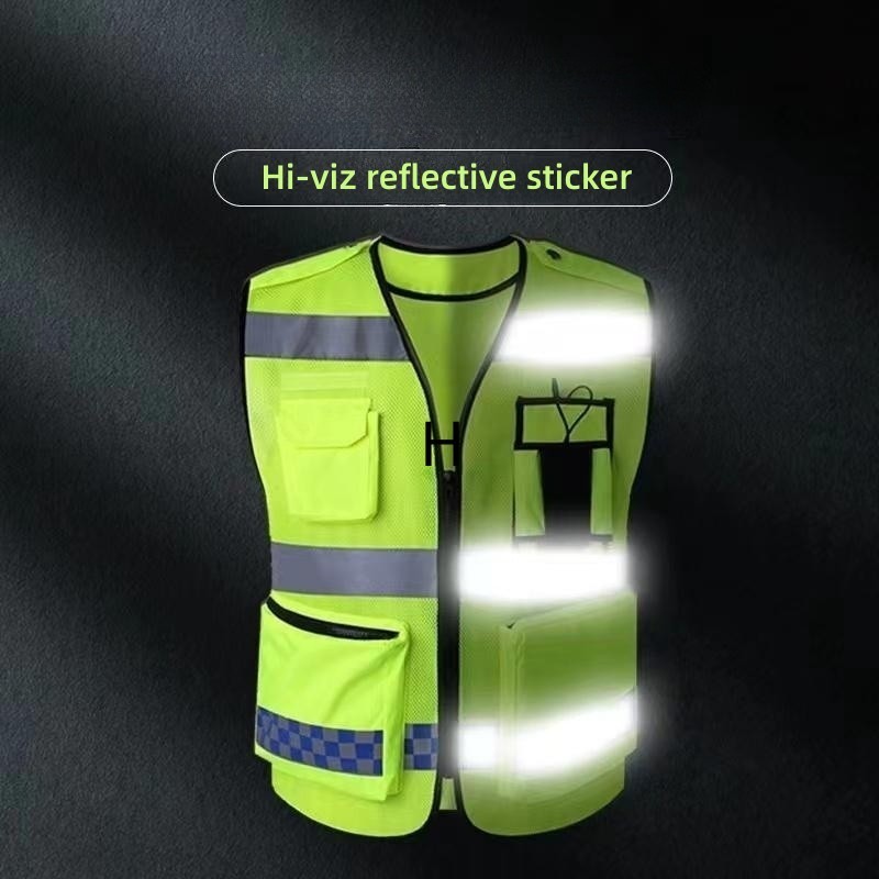 Wholesale Cheap price Hi-viz Security Jacket Safety Reflective Vest