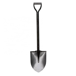 All Steel Sharp Shovel with steel handle from Guangzhou supplier