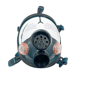 China Anti Chemical Pollution Anti-Dust Face Shields with Filters Protective Respiratory Gas Mask Devices Facepiece Gas Mask