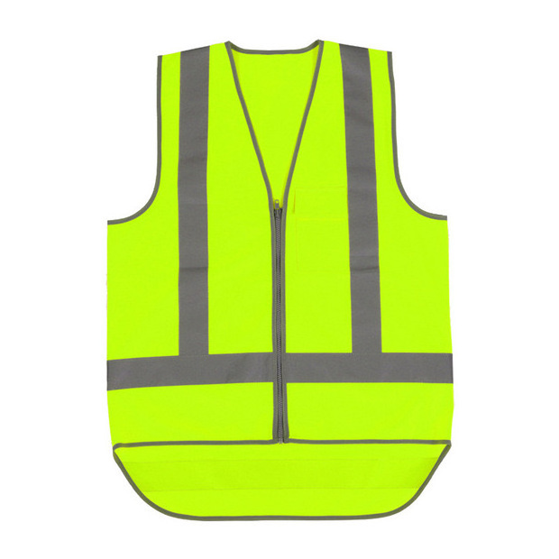 Factory Customized logo Night Running Bike Mesh Safety hi vis vest High Reflective Vest