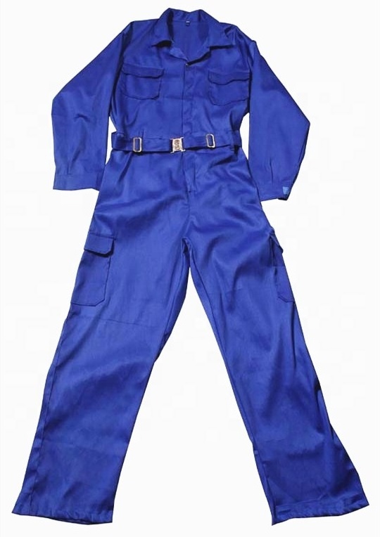 Protective Fireproofing clothing and static dark blue coverall in Guangzhou