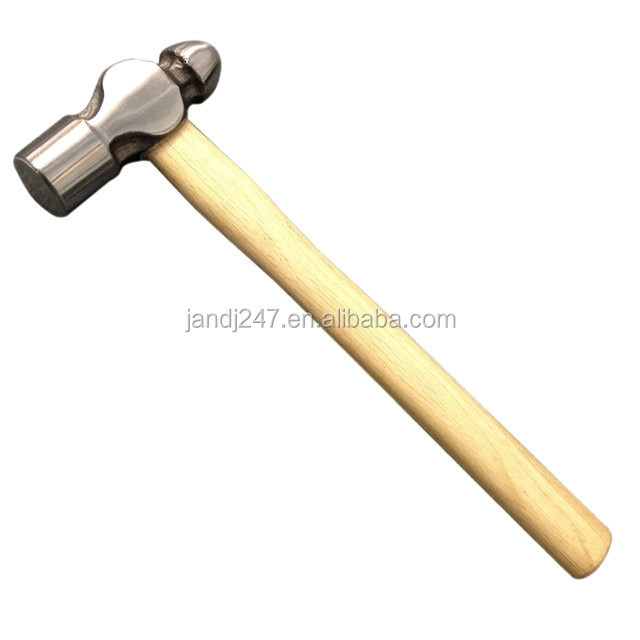 Wholesale Hardware tools Double-ended Wooden handle hammer Multifunctional Gum handle hammer