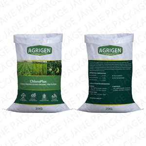 Woven Bags Manufacturer Bulk Fertilizer Bags Custom Size Transparent Bopp Laminated Pp Woven Grain Rice Plastic Packing Sacks