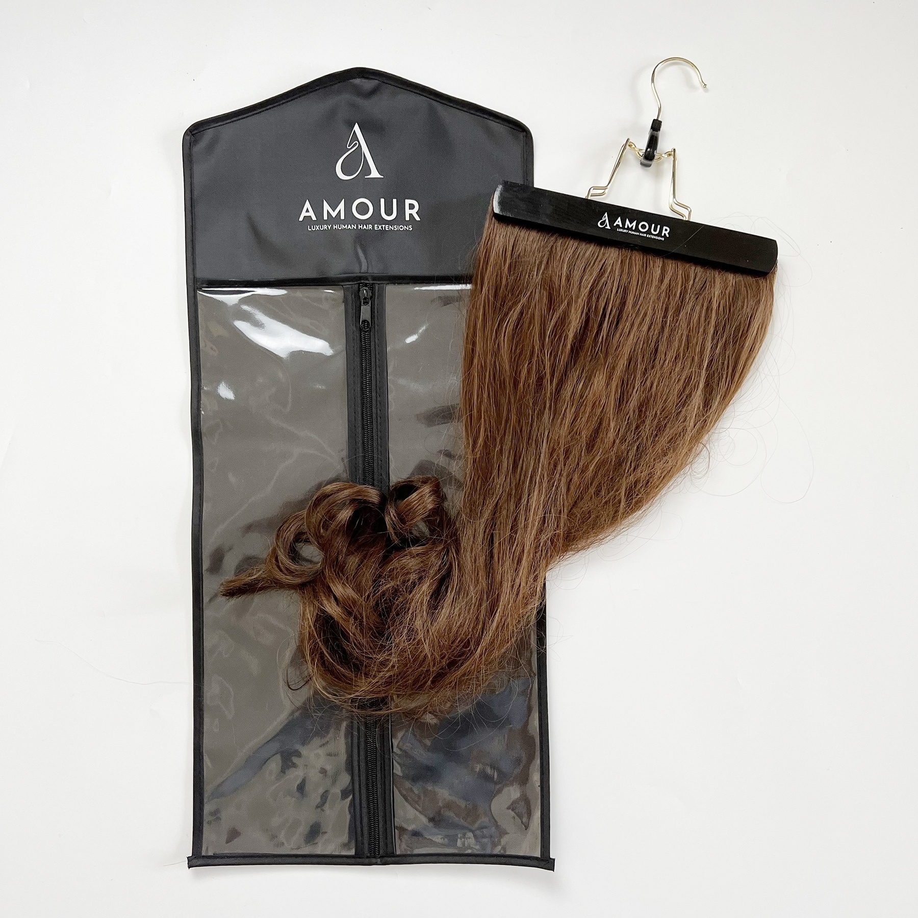 Custom Wig Hanger Hair Packaging Bags Wig Storage Bag Hair Extension Bag