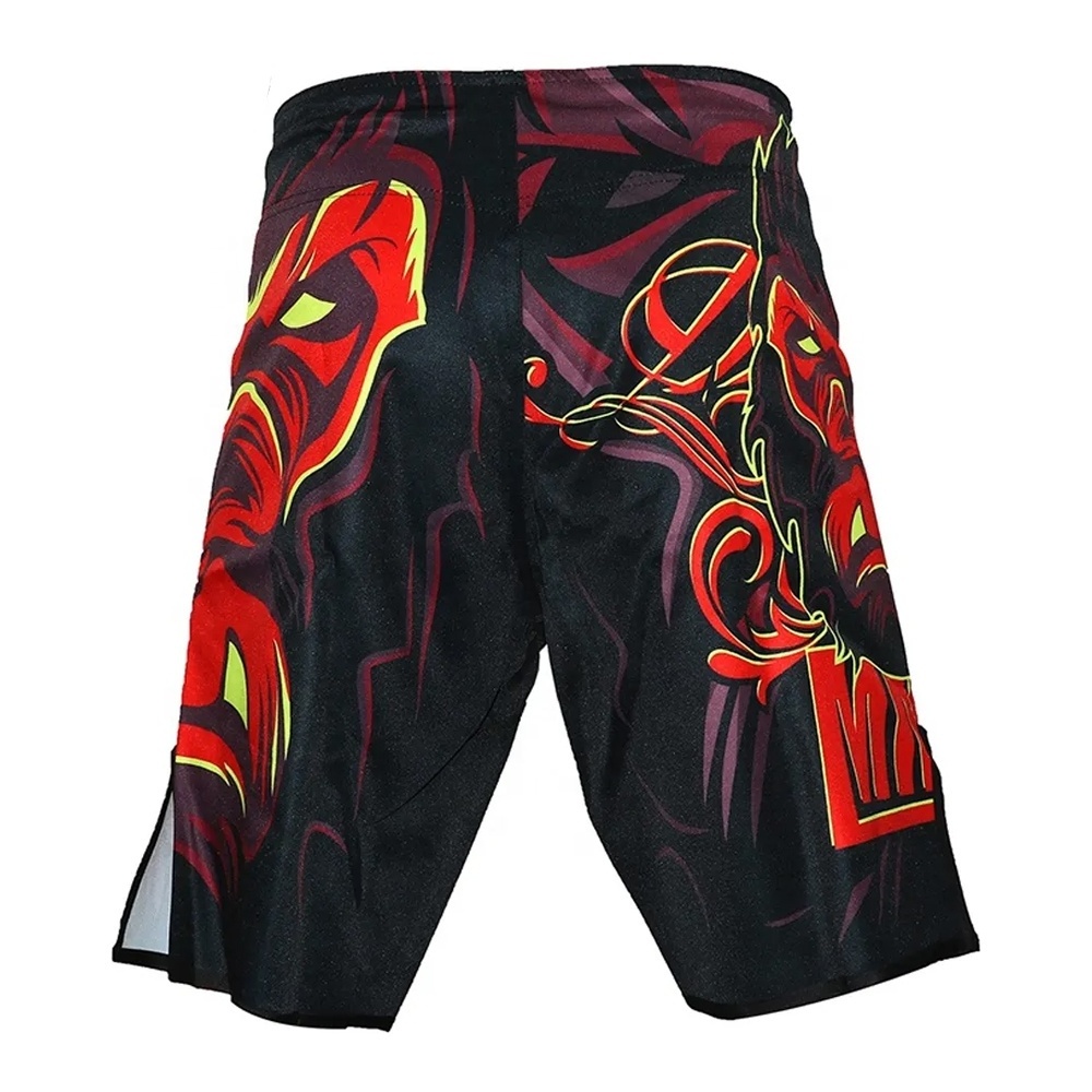 100% Polyester High Quality MMA Shorts Martial Arts Wear Breathable Quick Dry MMA Shorts For Online Sale