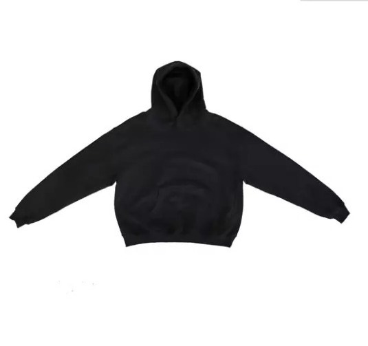 Long sleeved cotton fleece hoodie Sweatshirt with low cost custom logo printing Mens Casual Outdoor Kangaroo Pouch Pocket