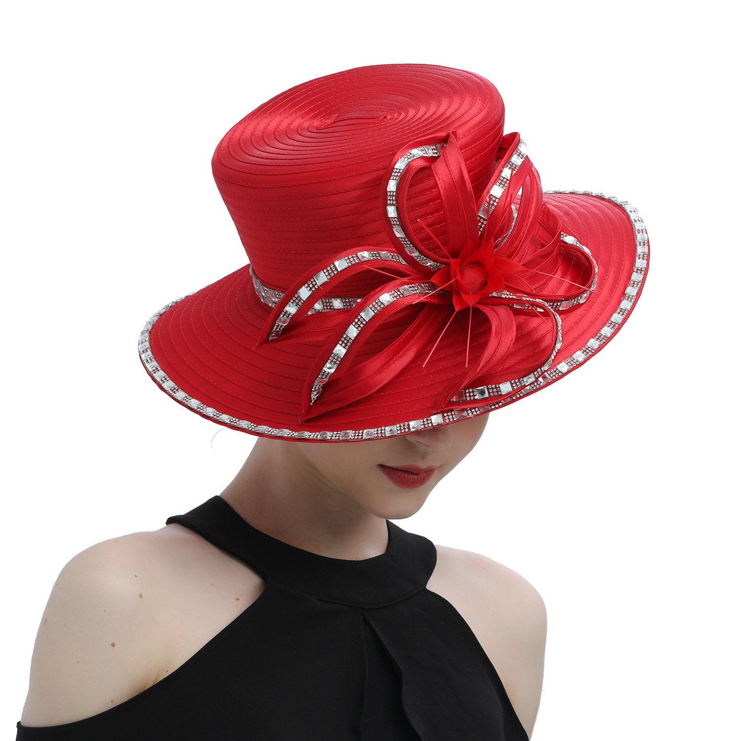 Fashion Theme Party Church Hats Party Fascinator Kentucky Derby Hats Banquet Cloth Sun Hats For Women Wedding