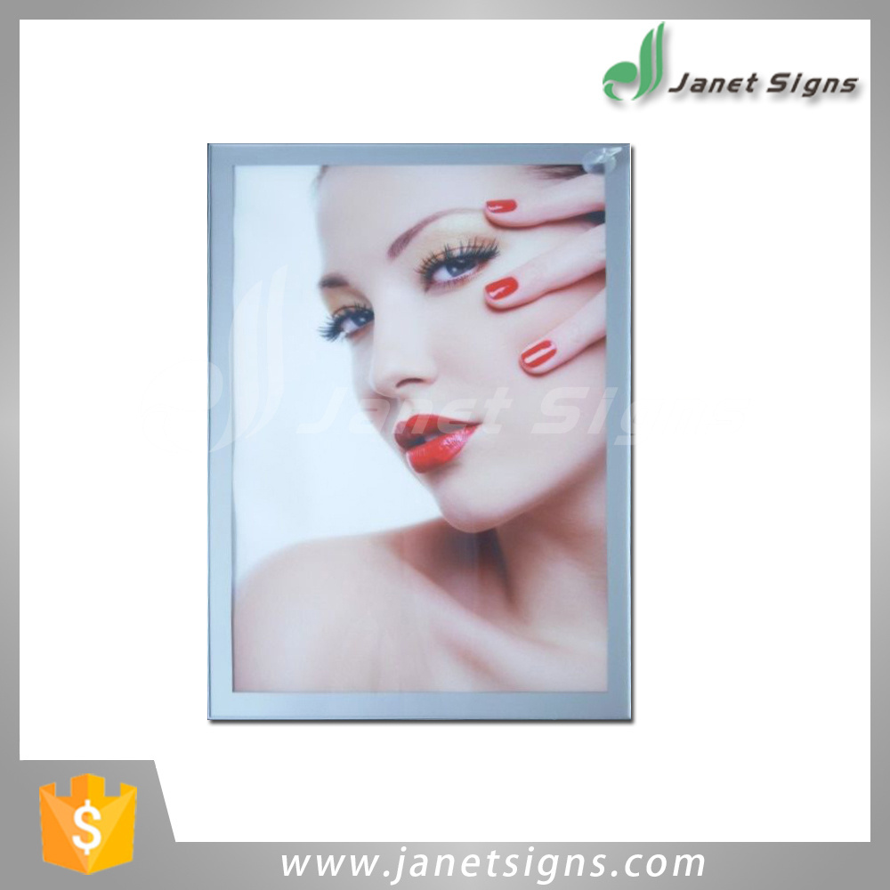 High quality custom single side Acrylic Magnetic LED slim Light Box