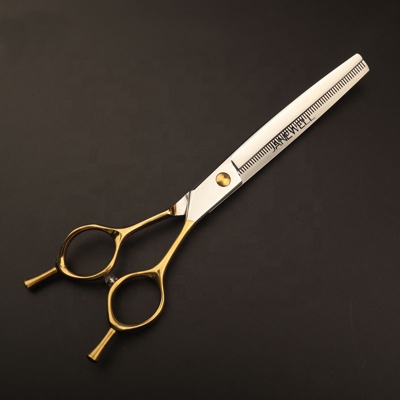 Japanese steel dog grooming scissors curved thinning scissors 7.5 inch pet grooming shears for dog grooming