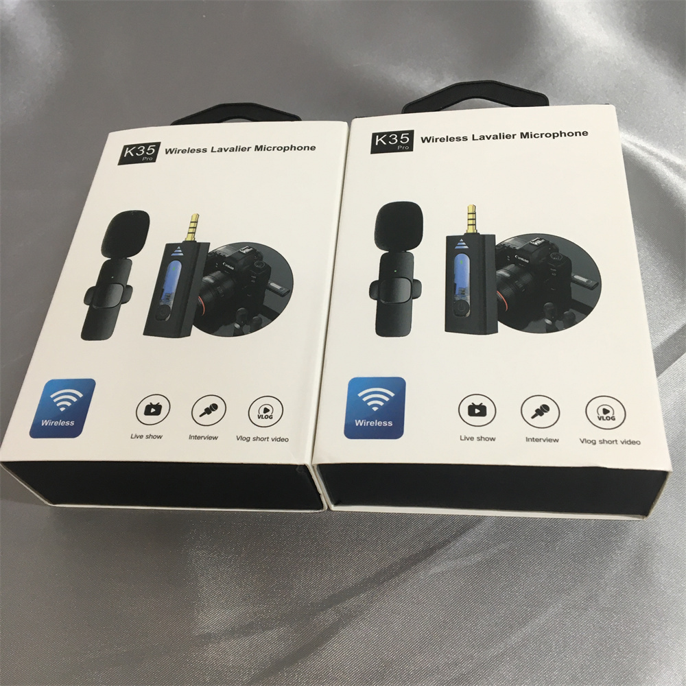 Wholesale mini wireless microphone system lavalier microphone with home ktv wireless karaoke speaker for boya