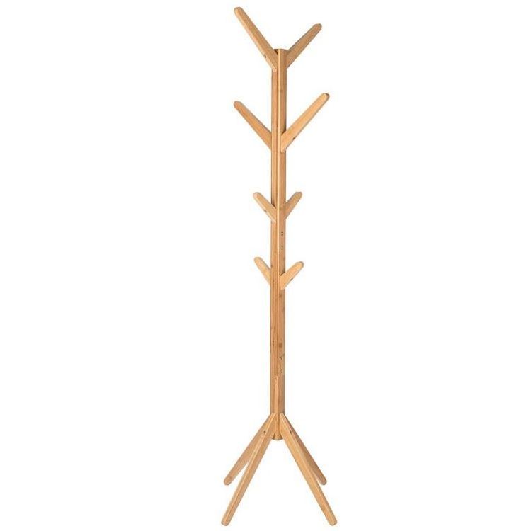 Decoration Entryway Hallway Beautiful Multipurpose Personal Organizer Wooden Stand Hanger Coat Rack