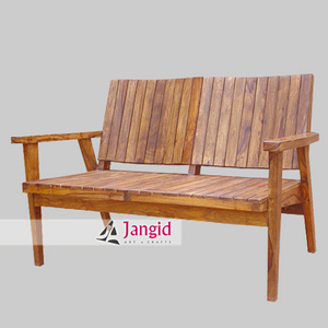 sheesham wooden furniture bench with back