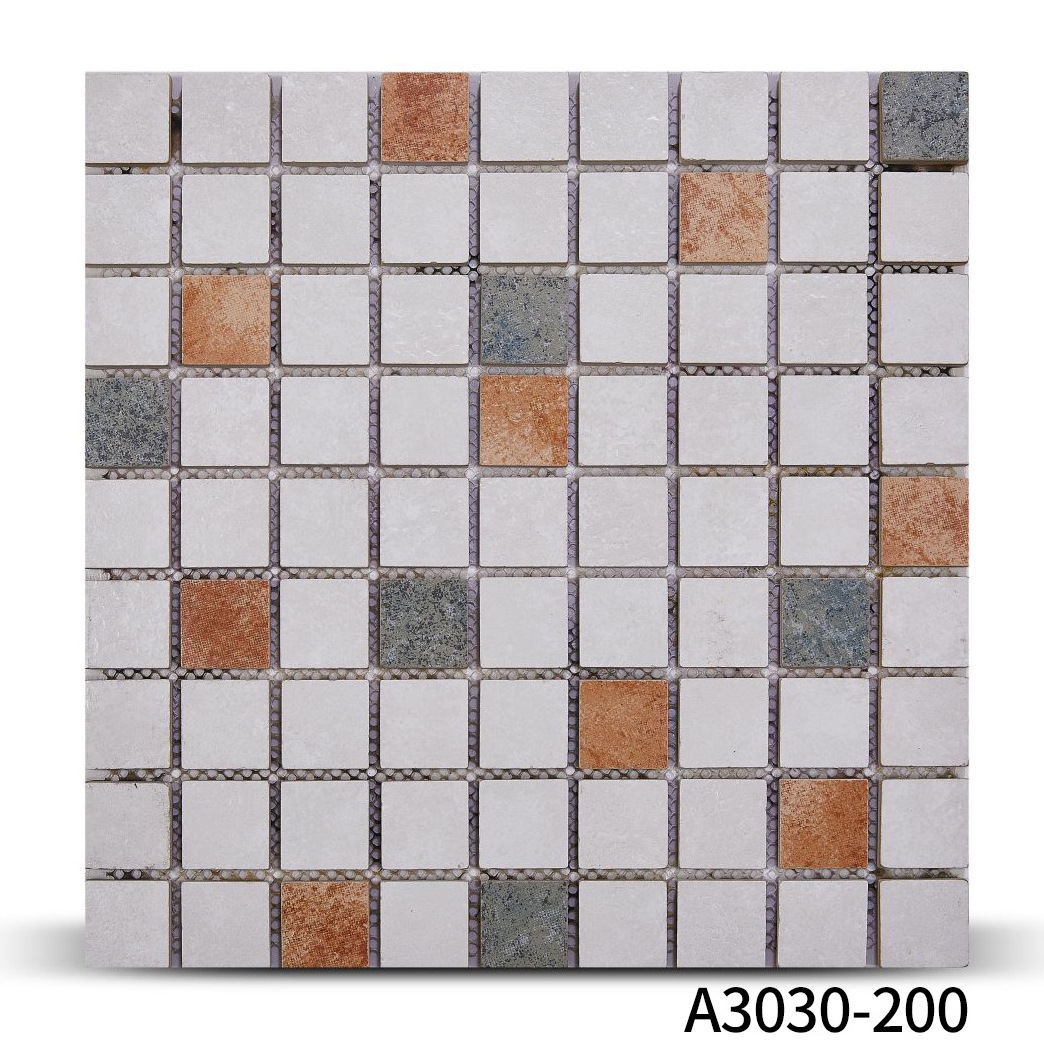 Swimming Pool Bathroom Crystal Glass Mosaic Tile Ceramic backsplash Wall tiles Paste Blue Red Kitchen Tile For wall and Floor