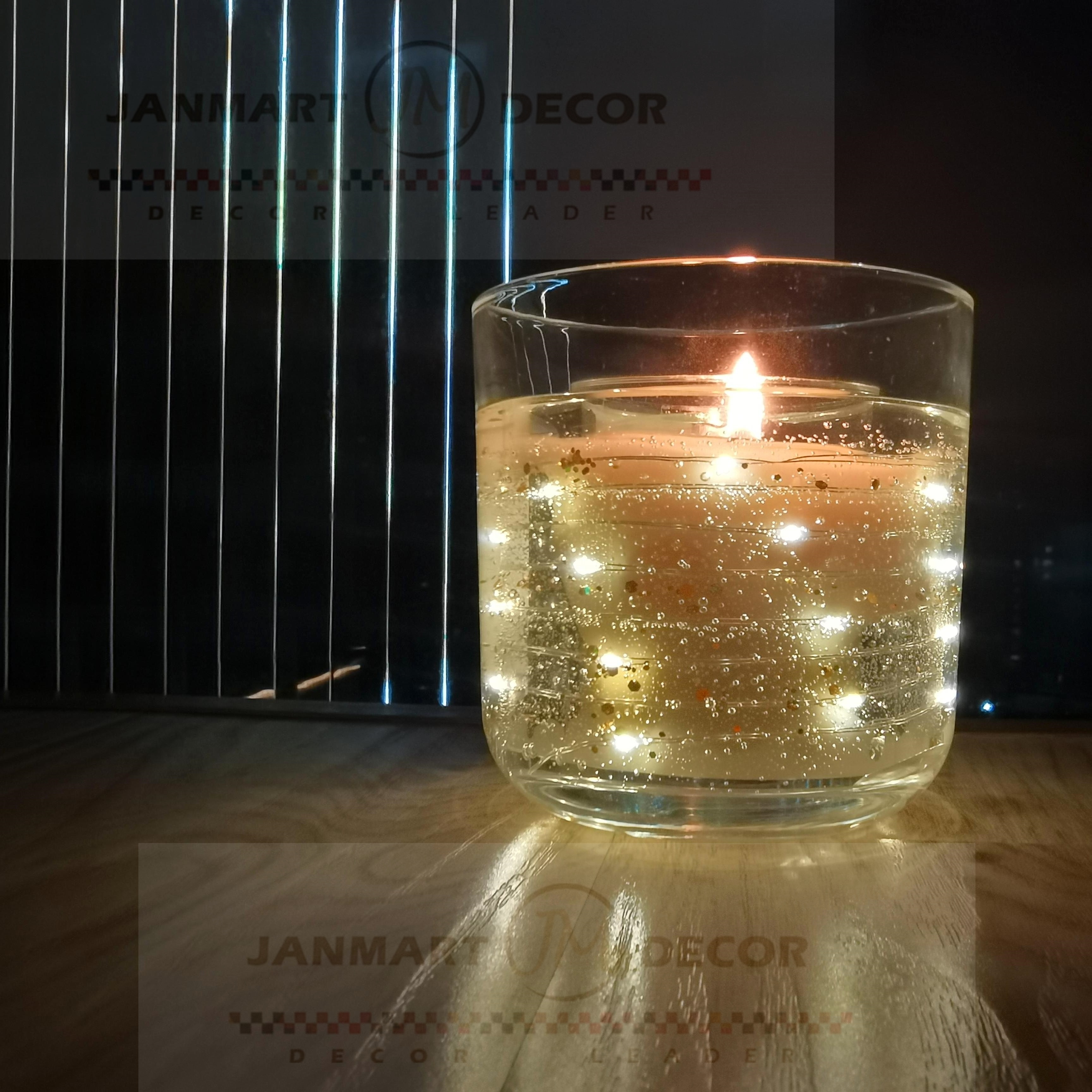 Romantic Christmas Luxury Scented Candle Gift Box LED Light Up Candle For Valentine's Day Home Decoration