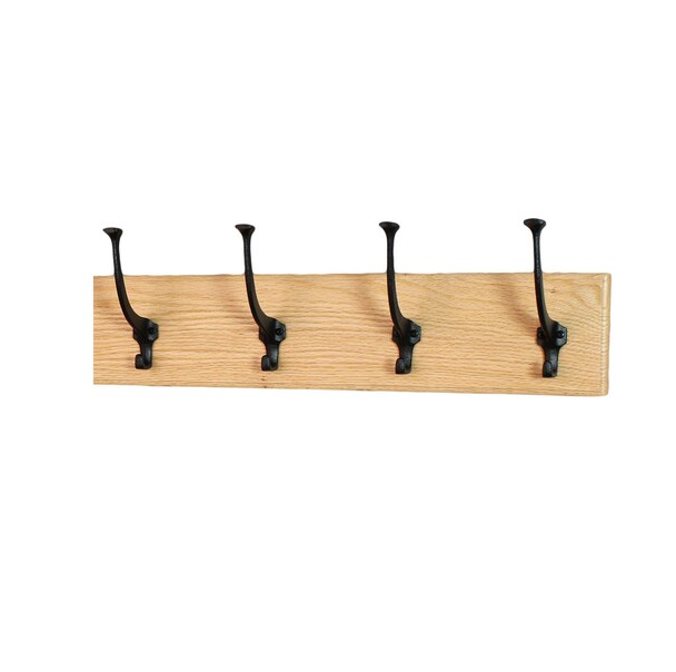 Wood hook holder kitchen storage holder swinging strong and customized white wall magnet Hook for Hanging with sale