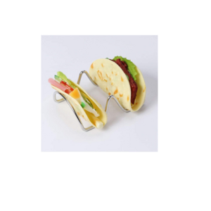 Stainless Steel Taco Holder Stand Set of Taco Tray Stylish Taco Shell Holders Grill and Dishwasher Safe