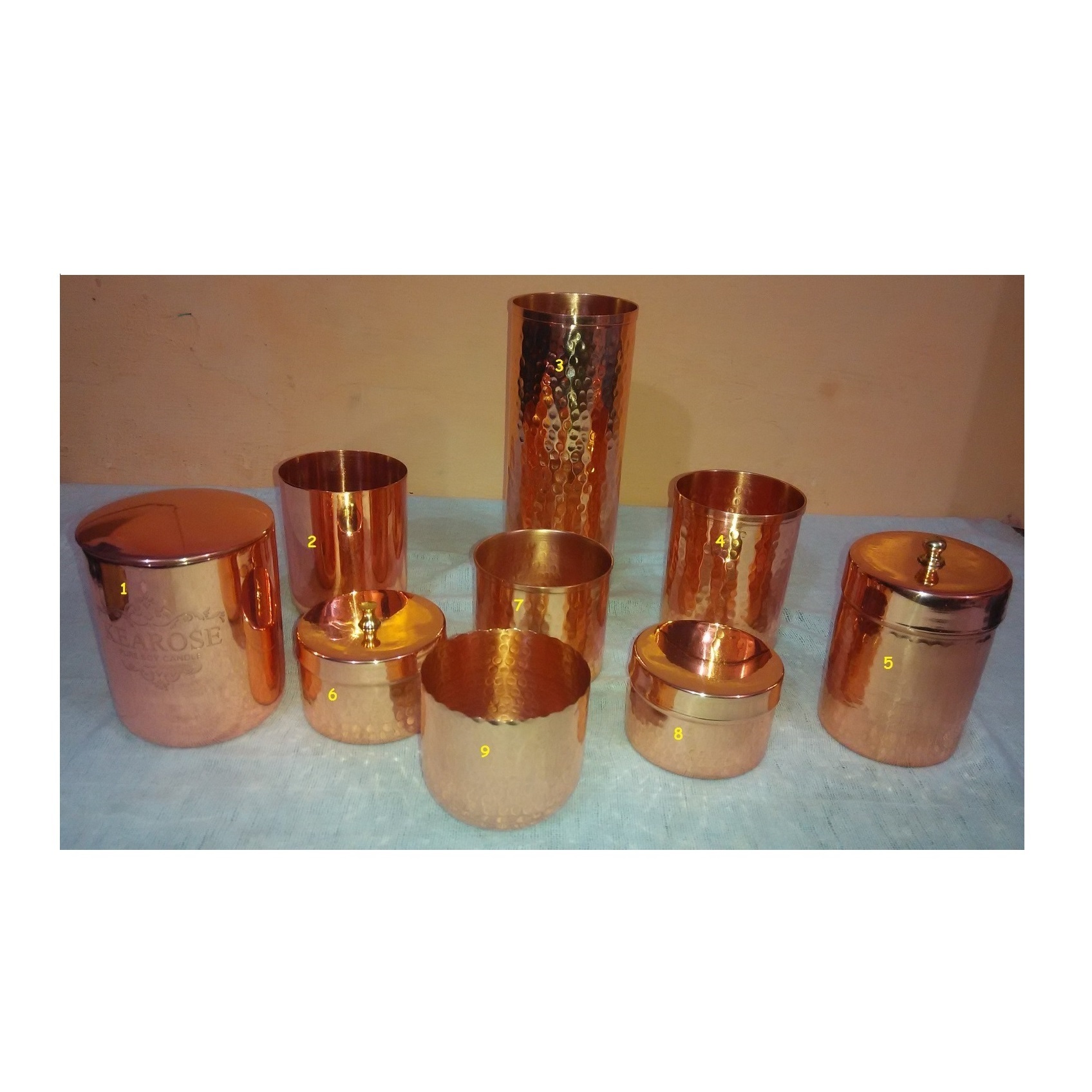 Brass Candle holder for decor at home wedding centerpiece Direct from Manufacture in india handicraft