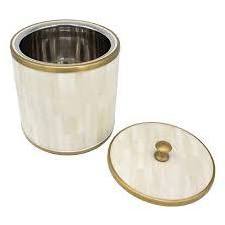 Bone inlay ice bucket and Bare use Horn ice bucket Champagne Beer Wine for Steel Ice Bucket with use Home & restaurant for lid