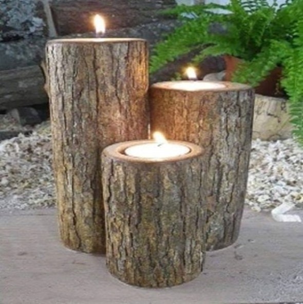 Handmade metal Tea Light wood Candle Holder Style Sustainable Decorative Aroma Candle Stand Wooden Tea Light Holder for selling