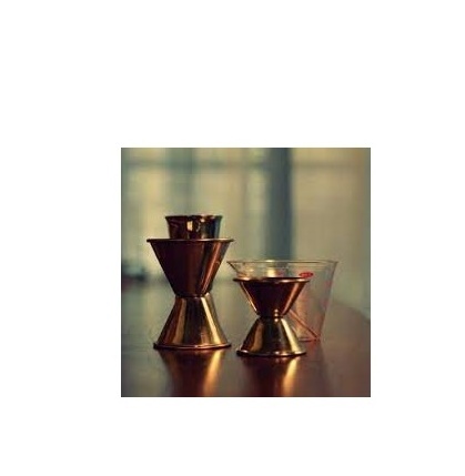 Stainless Steel and copper Shot Cups Shot Glass Drinking Unbreakable Metal jigger for Whiskey Tequila Liquor use