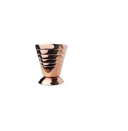 Stainless Steel and copper Shot Cups Shot Glass Drinking Unbreakable Metal jigger for Whiskey Tequila Liquor use