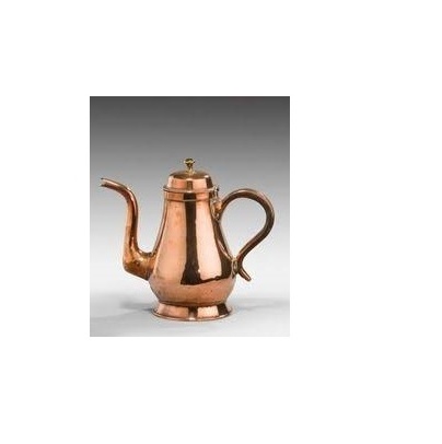 New looks design copper kettle for handmade folder handle and small size with lite weight for safe box packing daily items