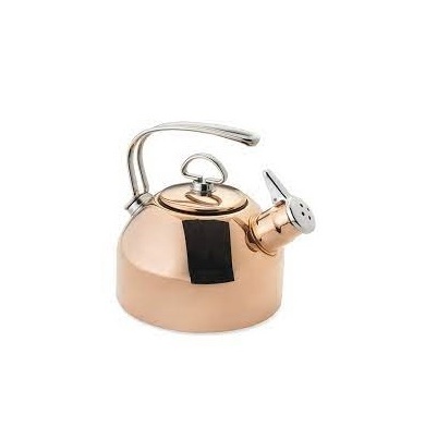 New looks design copper kettle for handmade folder handle and small size with lite weight for safe box packing daily items