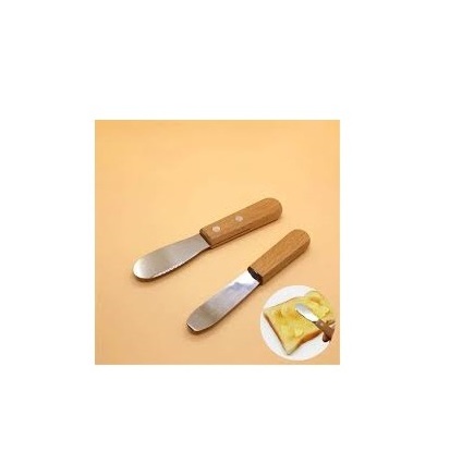 Hot Sale 4 Small Stainless Steel and wood Cheese Knives and Fork with Magnetic Acacia Wood Holder with sale product