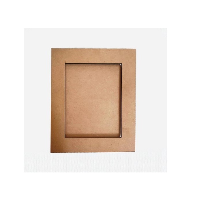 Wholesale MDF photo frame and hexagon shape 4 30x40cm Black Decoration Wall Wooden Picture Photo Frames for sale