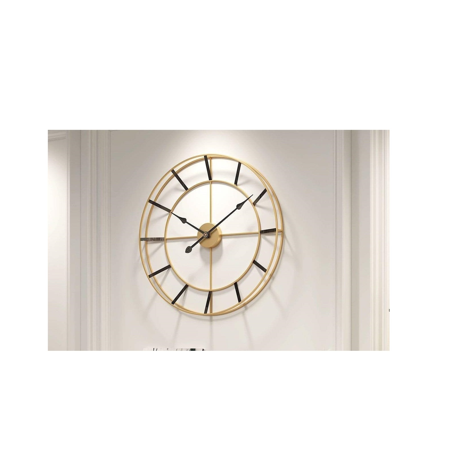 Wholesale metal Wall clock Cheap Big Watch Large Metal Modern Decorative Digital Luxury Home Decor Wall Clock use