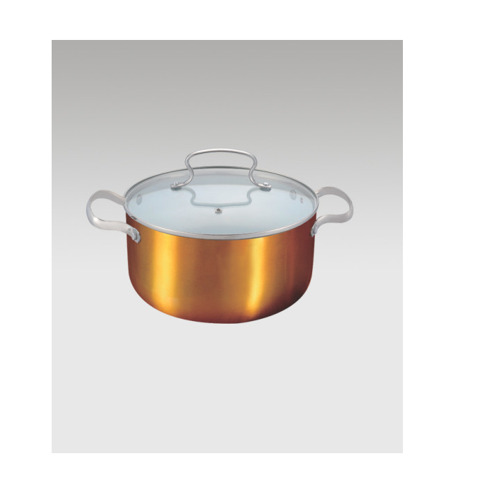 Hot Sales Design copper Mini Casserole Pot With Lid Oven Safe Cookware For Baking and customized size at best price