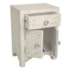 Wholesale Makeup Table  luxury Bone inlay  with drawers bedroom furniture Modern Simple Nordic Dark Green Dressing Table