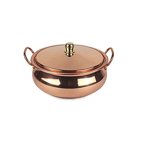 Copper Casserole pot cookware set square casserole and kitchenware and restaurants and handmade use for at best price