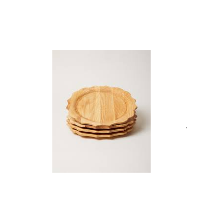 Charger plate kitchen flatware item and wood charger crockery set kitchen use charger plate and hot sale product