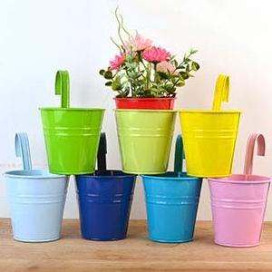 Flower Vases/ Large Stainless Steel Flower Pot & Planter for Home Decorative items and sale product free sample