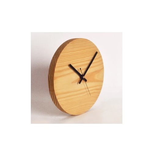 High quality wood wall clock decorative Farmhouse Wooden 18 Inch Round Battery Operated Hanging Wall Clock