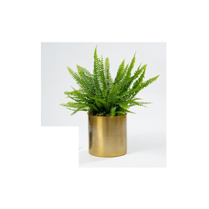 Pure Brass Hanging Basket Planter Flower Vase Decorative Round Garden Flower Pot Used with free sample low price