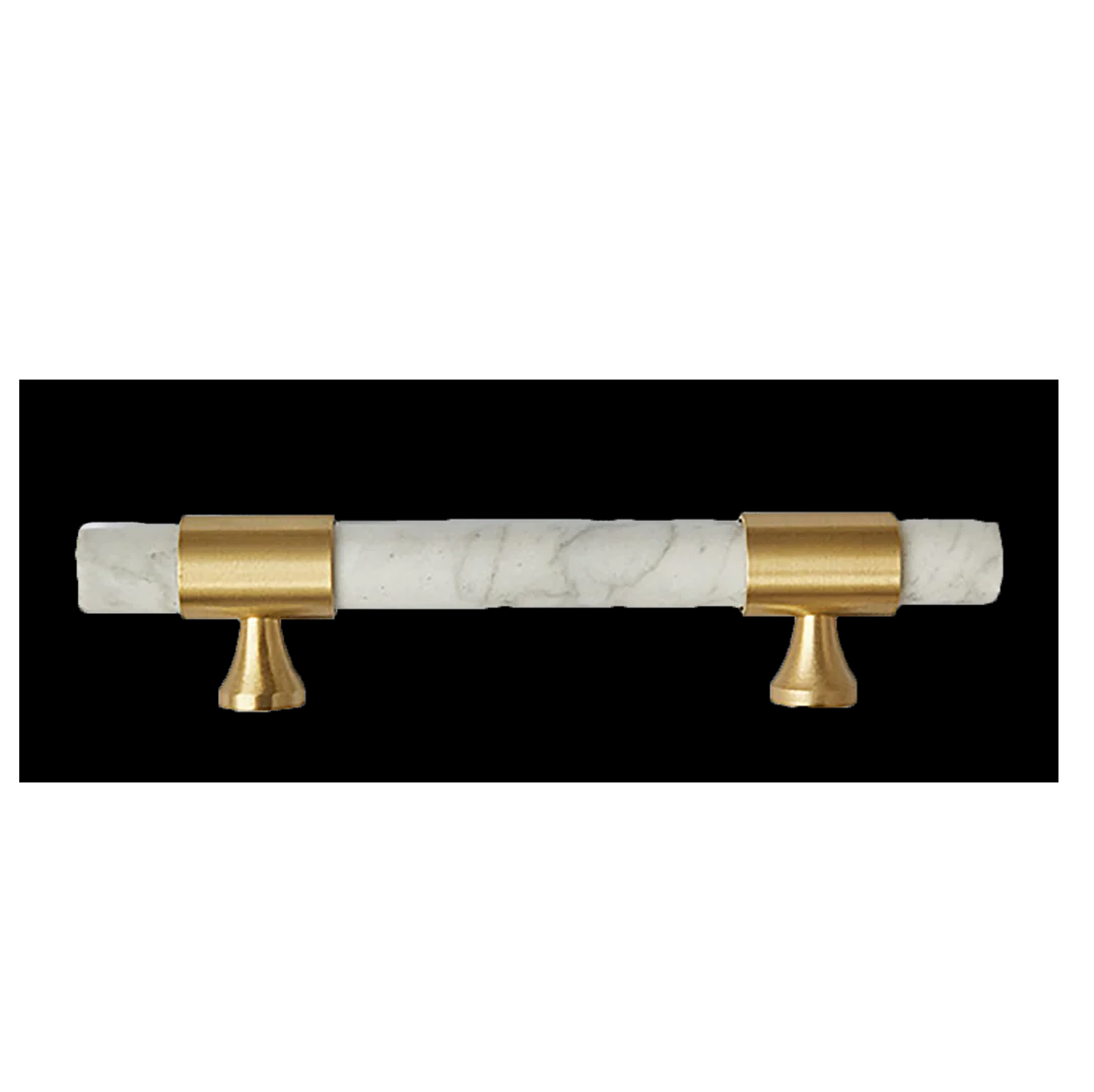 Marble brass long handle modern drawer cupboard shoe cabinet door pull design piece with sale product