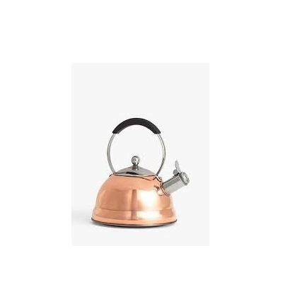 100% Pure Copper Tea Kettle Hammered Design black handle With Copper Antique Copper Tea and Milk Kettle for sale