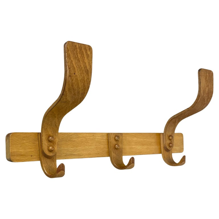 High quality Wooden and Metal Wall Door Hooks for Hanging Bathroom Clothes Hanger with wall decorative items