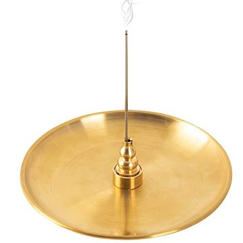 Buy brass incense holder Burner in Bulk incense stick holder gold for home decoration for handmade hot sale free piece