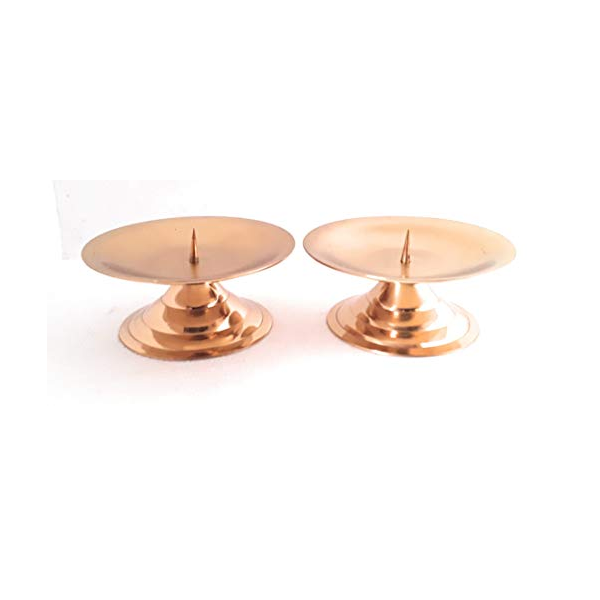 Wholesale Copper candle Stand Wedding And Dining Table Home Decoration Candle Holder small size and hot sale