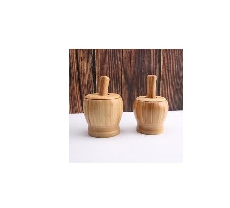 Wood Mortar And Pestle Cheap Natural Surface Stone Granite Mortar And Pestle/ Herb Spice And Nut Grinder for selling