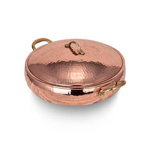 Copper Casserole pot cookware set square casserole and kitchenware and restaurants and handmade use for at best price